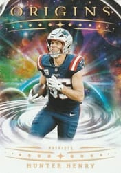 2025 Panini Origins Base Set Hunter Henry #17 card