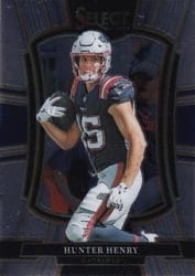 2025 Panini Select Base Set Hunter Henry #180 card