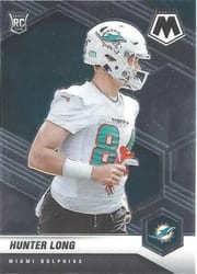 2021 Panini Mosaic Base Set Hunter Long #384 card