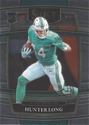 2021 Panini Select Base Set Hunter Long #93 card