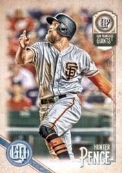 2018 Topps Gypsy Queen Base Set Hunter Pence #251 card