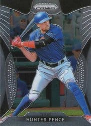 2019 Panini Prizm Base Set Hunter Pence #173 card