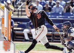 2020 Topps Update Base Set Hunter Pence #U-129 card