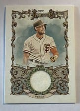 2025 Topps Allen & Ginter Allen & Ginter Relics Hunter Pence #AGR-HP card