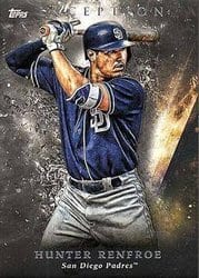 2018 Topps Inception Base Set Hunter Renfroe #53 card