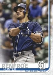 2019 Topps Base Set Hunter Renfroe #393 card