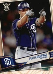 2019 Topps Big League Base Set Hunter Renfroe #176 card
