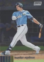 2020 Stadium Club Chrome Base Set Hunter Renfroe #320 card