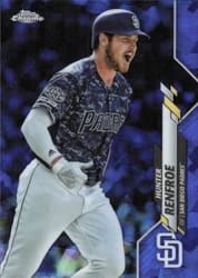 2020 Topps Chrome Sapphire Edition Base Set Hunter Renfroe #248 card