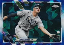 2021 Topps Chrome Sapphire Edition Base Set Hunter Renfroe #295 card