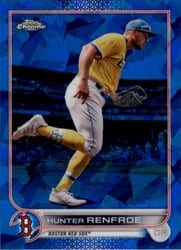 2022 Topps Chrome Sapphire Edition Base Set Hunter Renfroe #174 card