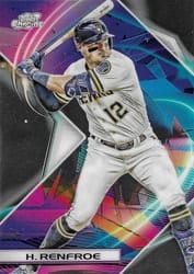2022 Topps Cosmic Chrome Base Set Hunter Renfroe #108 card