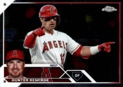 2023 Topps Chrome Update Base Set Hunter Renfroe #USC198 card