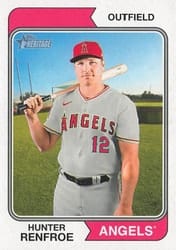 2023 Topps Heritage Base Set Hunter Renfroe #269 card