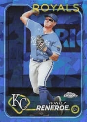 2024 Topps Chrome Sapphire Edition Base Set Hunter Renfroe #468 card