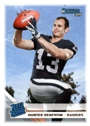 2019 Donruss Base Set Hunter Renfrow #340 card