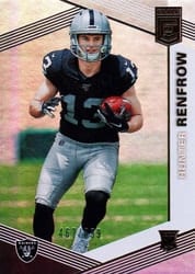 2019 Donruss Elite Base Set Hunter Renfrow #159 card