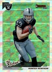 2019 Donruss The Rookies Hunter Renfrow #TR-40 card
