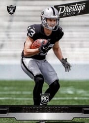 2019 Panini Prestige Base Set Hunter Renfrow #252 card
