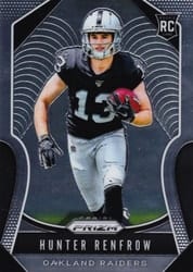 2019 Panini Prizm Base Set Hunter Renfrow #357 card
