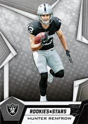 2019 Panini Rookies & Stars Base Set Hunter Renfrow #121 card
