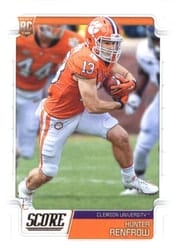 2019 Score Base Set Hunter Renfrow #385 card