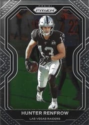 2020 Panini Prizm Base Set Hunter Renfrow #134 card