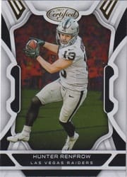 2022 Panini Certified Base Set Hunter Renfrow #59 card