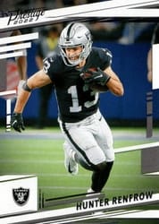 2022 Panini Prestige Base Set Hunter Renfrow #173 card