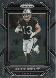 2022 Panini Prizm Base Set Hunter Renfrow #172 card