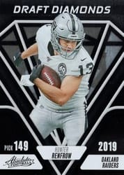 2023 Panini Absolute Draft Diamonds Hunter Renfrow #DD-4 card