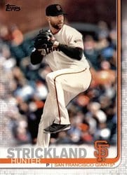 2019 Topps Base Set Hunter Strickland #153 card