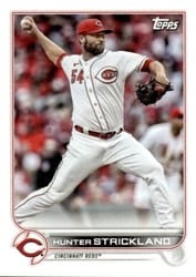 2022 Topps Mini Base Set Hunter Strickland #US159 card