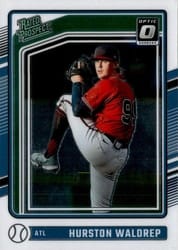 2024 Donruss Optic Hurston Waldrep #125 card