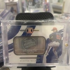 2024 Panini Impeccable Prospects Logo Hurston Waldrep #43 card