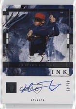 2024 Panini Impeccable Watercolor Signatures Hurston Waldrep #WCS-HW card