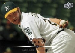 2008 Upper Deck Base Set Huston Street #24 card