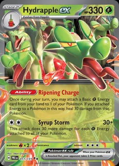 2025 Prismatic Evolutions Hydrapple ex #11 card