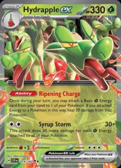 Stellar Crown Hydrapple ex #14 card