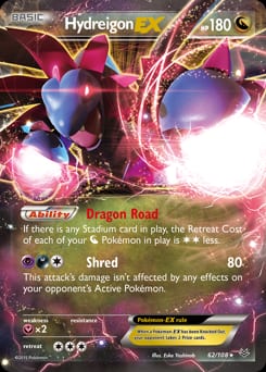 Roaring Skies Hydreigon-EX #62 card