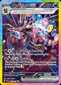 2024 Surging Sparks Hydreigon ex #240 card