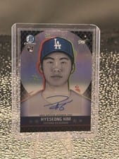 2025 Bowman Chrome Ascensions Autographs Hyeseong Kim #BAA-HK card