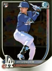 2025 Bowman Chrome Base Set Hyeseong Kim #2 card
