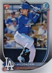 2025 Bowman Chrome Base Set Hyeseong Kim #2b card