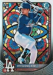 2025 Bowman Chrome Base Set Hyeseong Kim #2d card