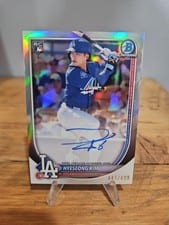 2025 Bowman Chrome Rookie Autographs Hyeseong Kim #CRA-HK card