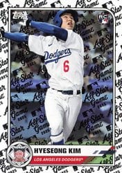 2025 Topps All Star Game Base Set Hyeseong Kim #67 card