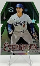 2025 Topps Holiday Evergreen Hyeseong Kim #E-2 card