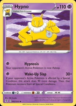Evolving Skies Hypno #62 card