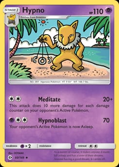 Sun & Moon Hypno #60 card